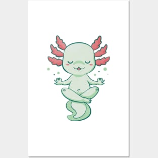 Axolotl Posters and Art